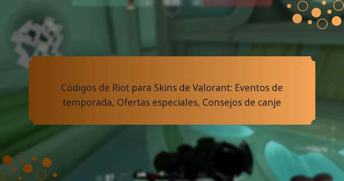 Códigos de Riot para Skins de Valorant: Eventos de temporada, Ofertas especiales, Consejos de canje