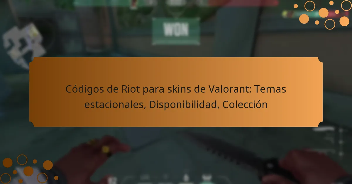 Códigos de Riot para skins de Valorant: Temas estacionales, Disponibilidad, Colección
