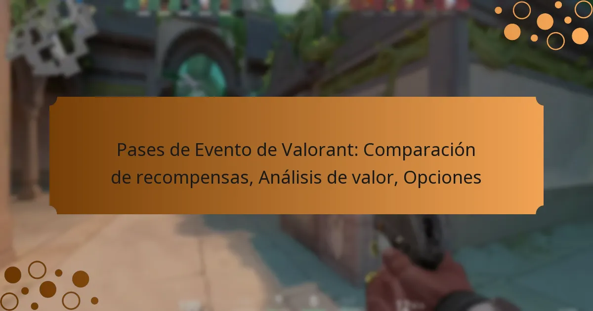Pases de Evento de Valorant: Comparación de recompensas, Análisis de valor, Opciones